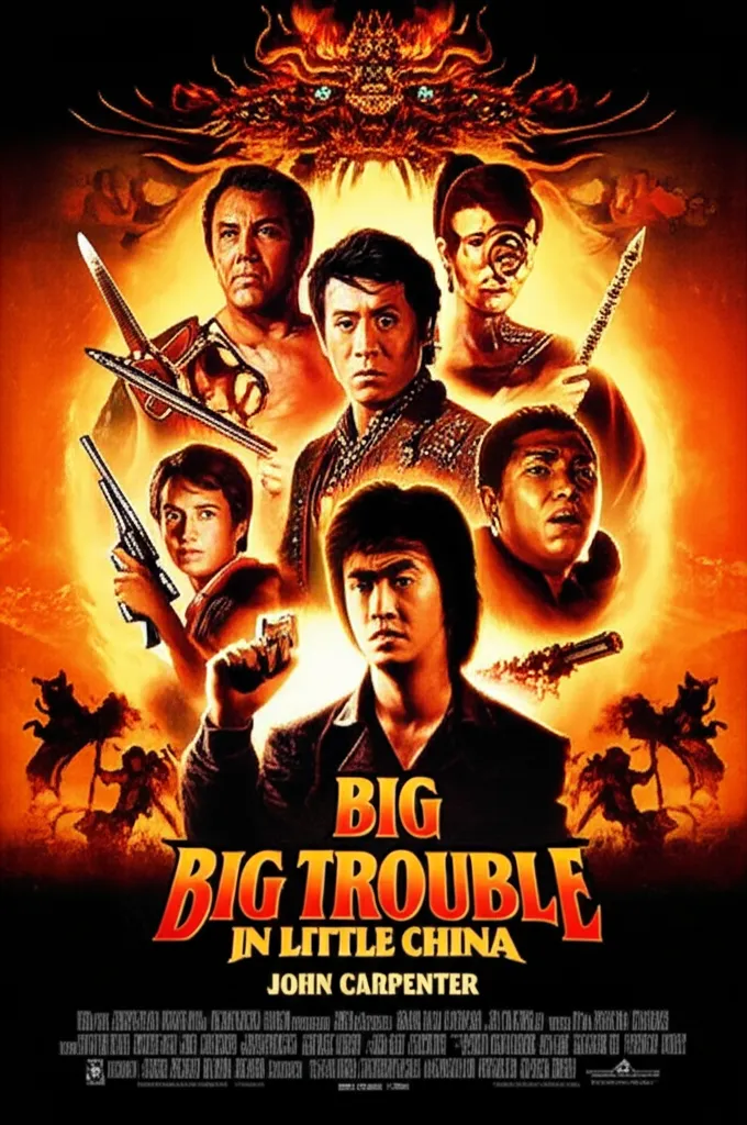 Big Trouble in Little China poster