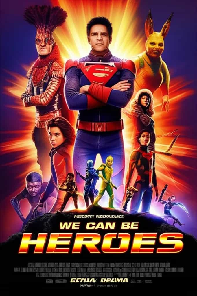 Poster for We Can Be Heroes