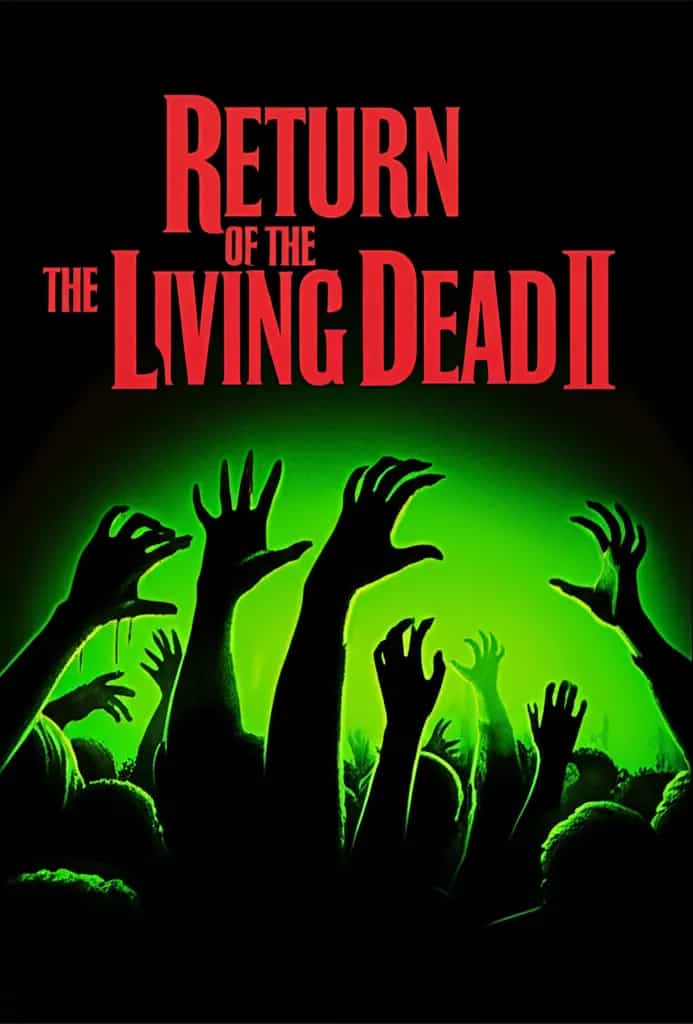 Poster for Return of the Living Dead II