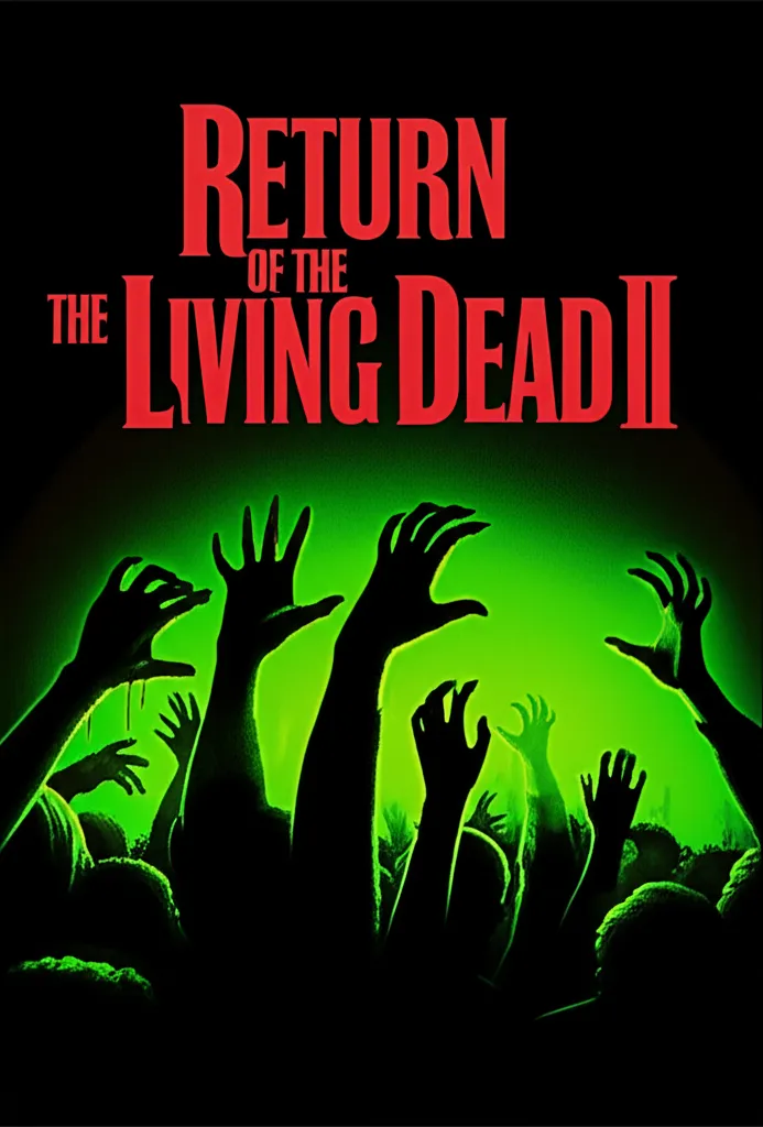 Return of the Living Dead II poster