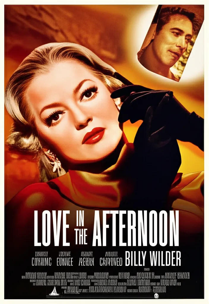 Love in the Afternoon poster