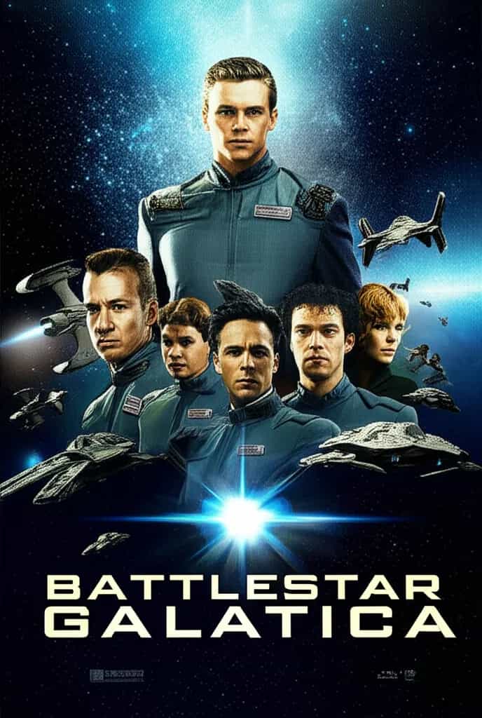 Poster for Battlestar Galactica