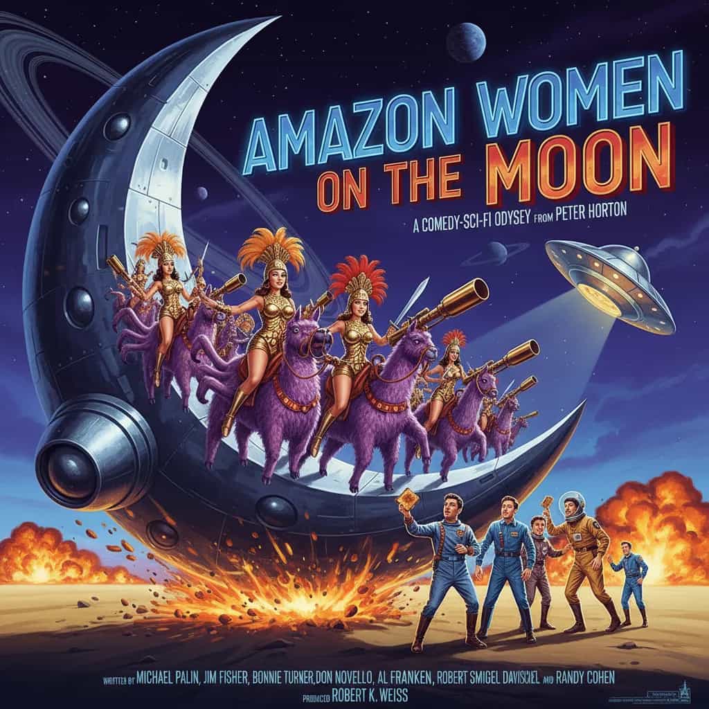 Poster for Amazon Women on the Moon
