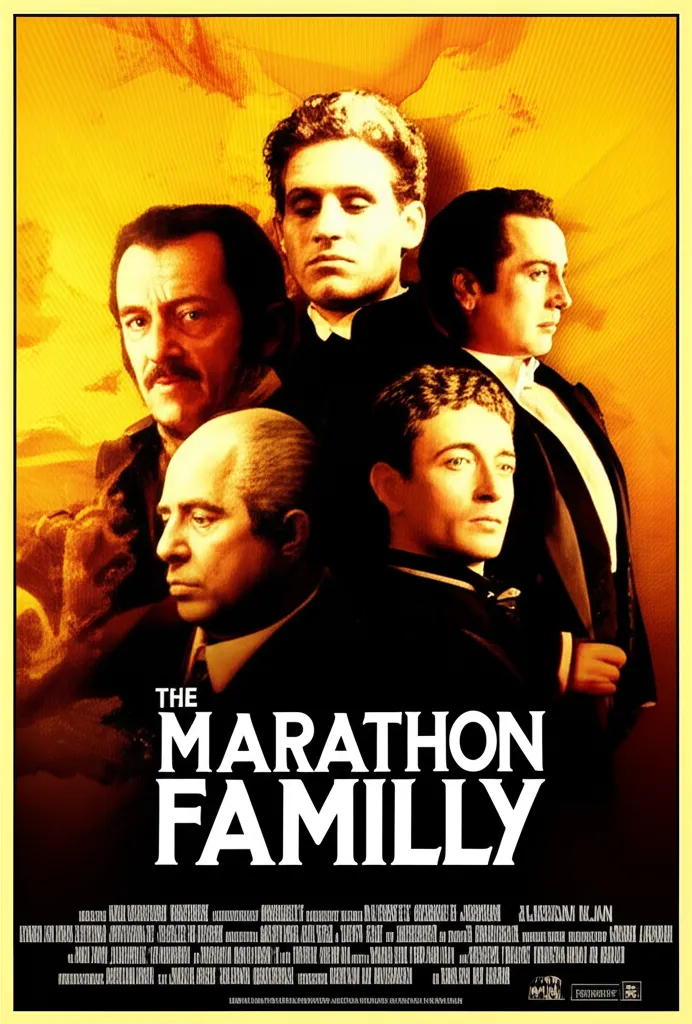 The Marathon Family poster