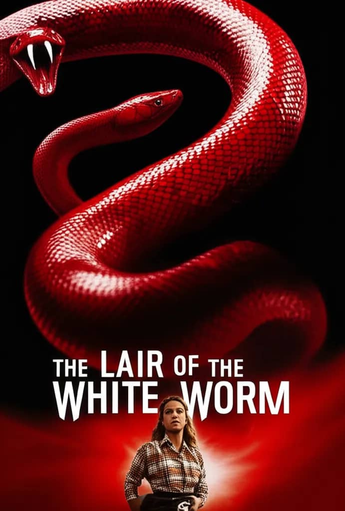Poster for The Lair of the White Worm