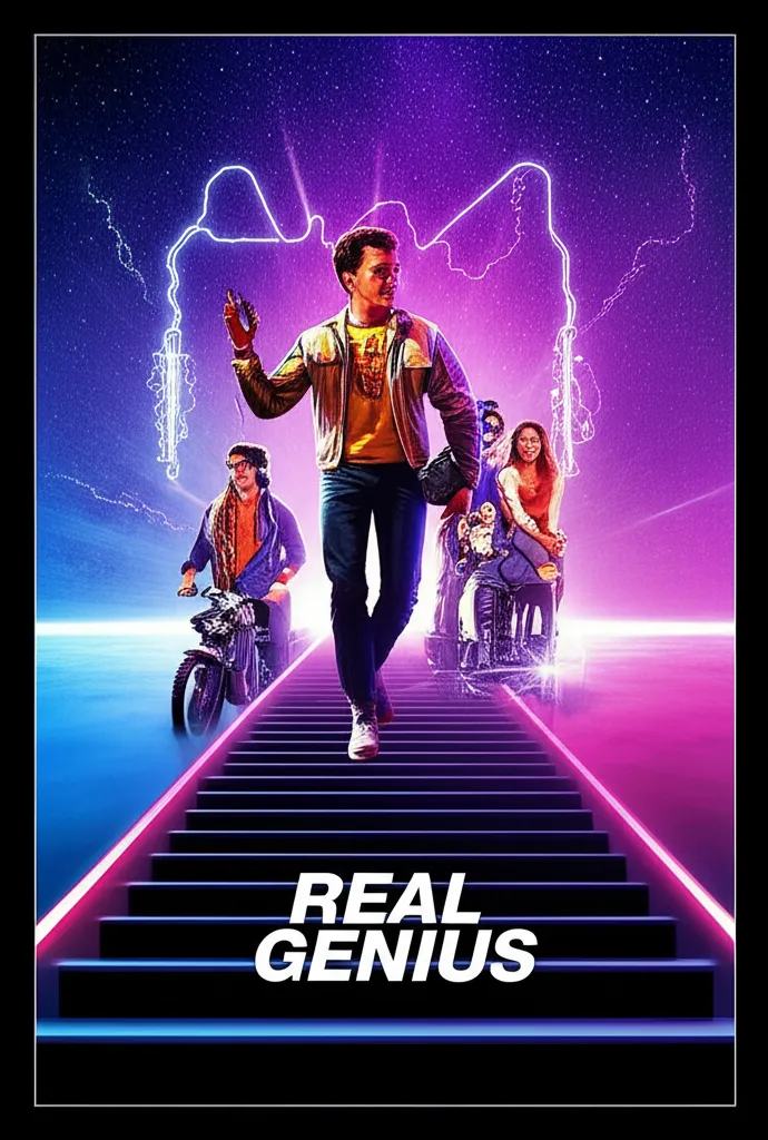 Real Genius poster