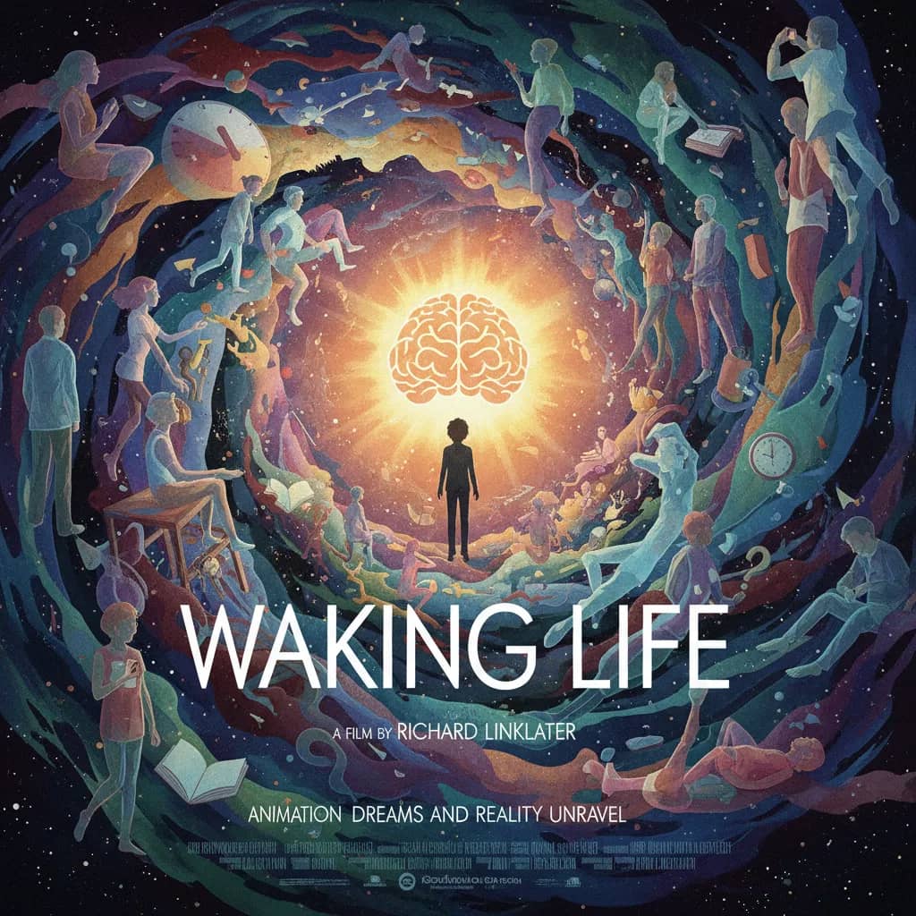 Poster for Waking Life