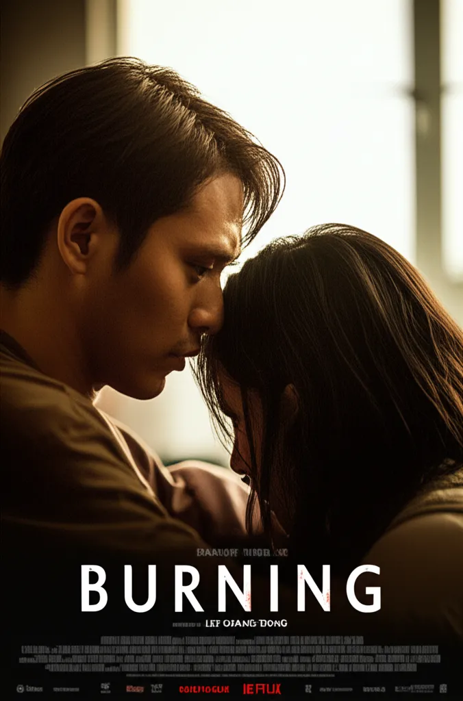 Burning poster