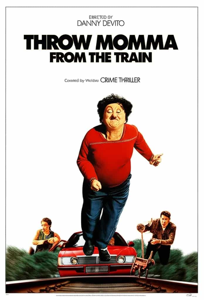 Poster for Throw Momma from the Train