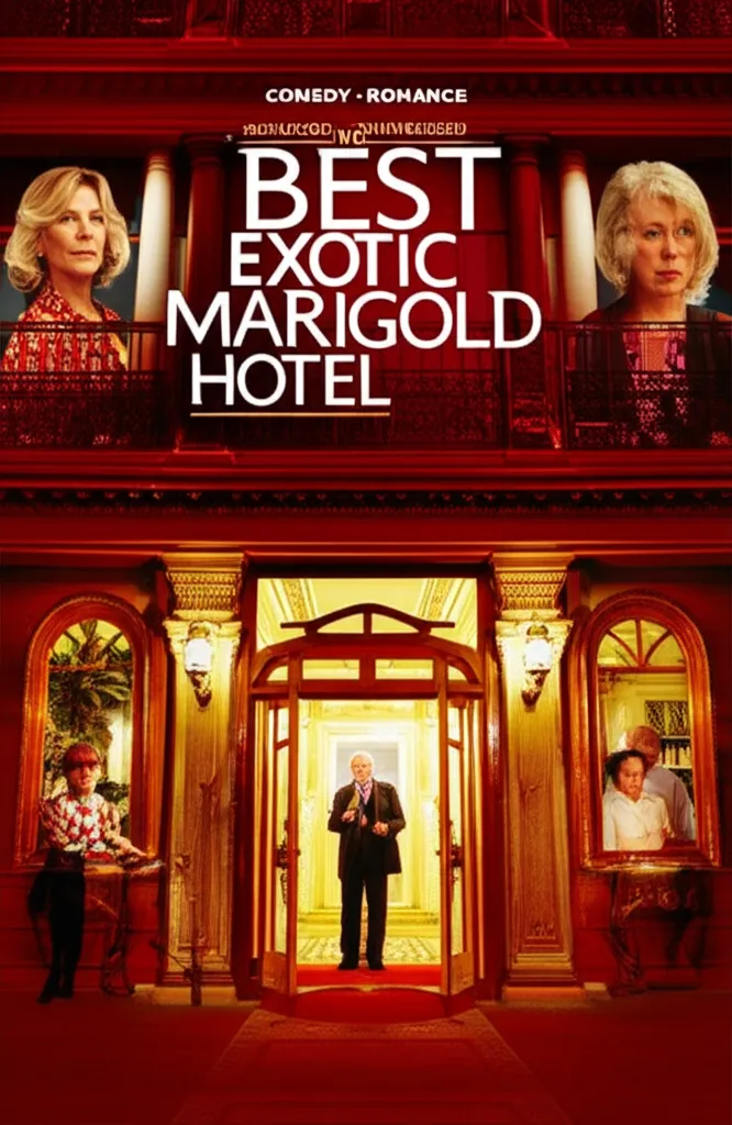 The Best Exotic Marigold Hotel poster