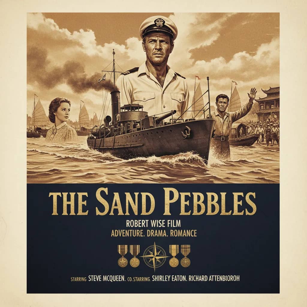 Poster for The Sand Pebbles