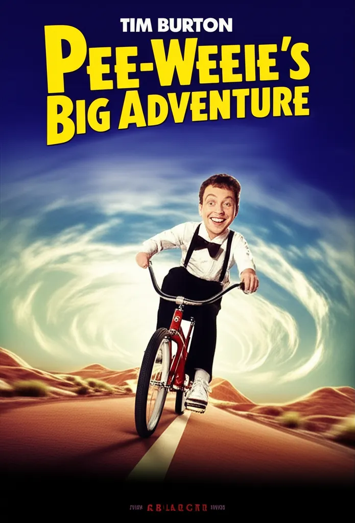 Poster for Pee-wee's Big Adventure