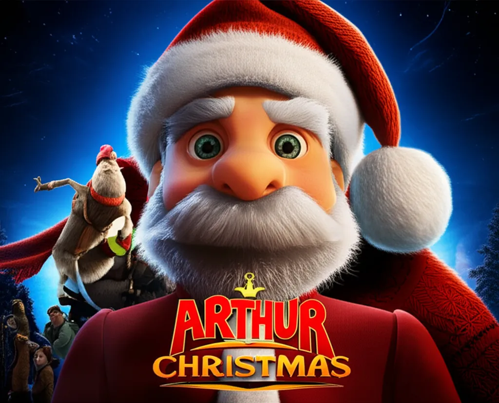 Arthur Christmas poster