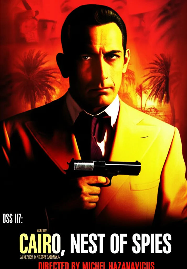 Poster for OSS 117: Cairo, Nest of Spies
