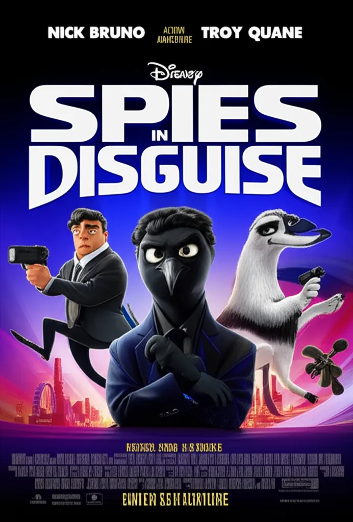 Spies in Disguise poster