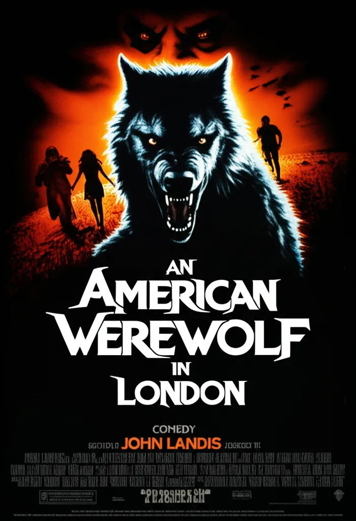 An American Werewolf in London poster
