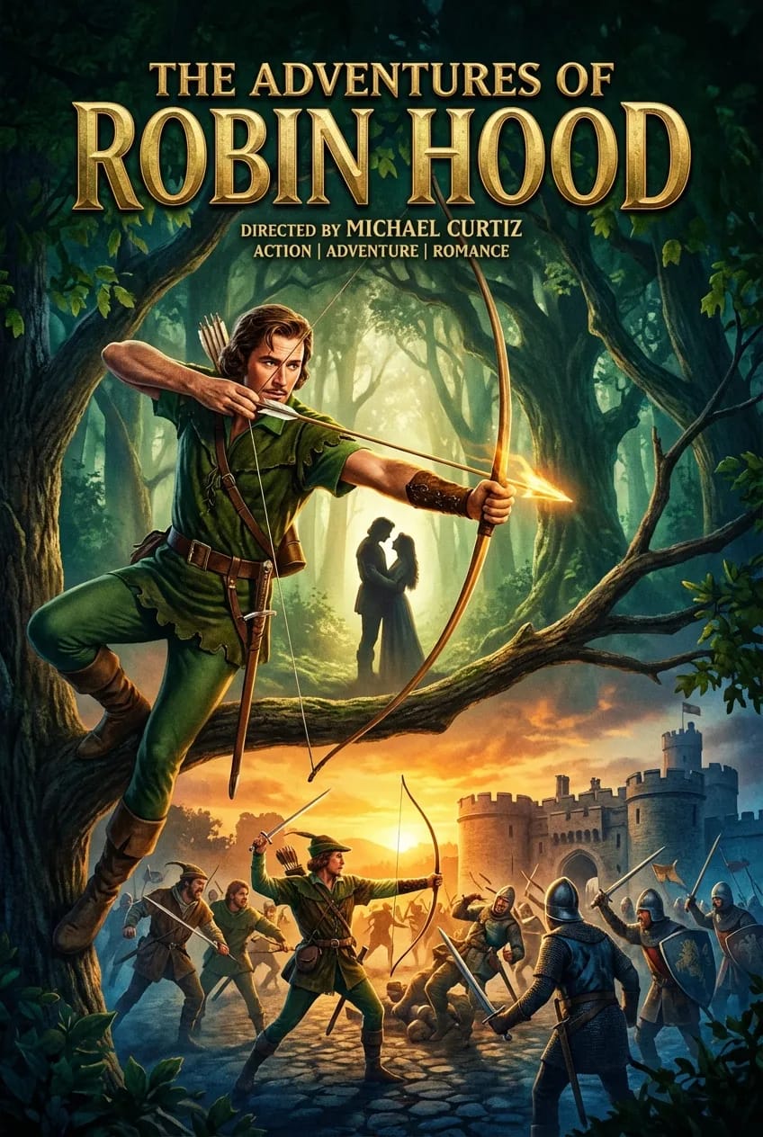 Poster for The Adventures of Robin Hood