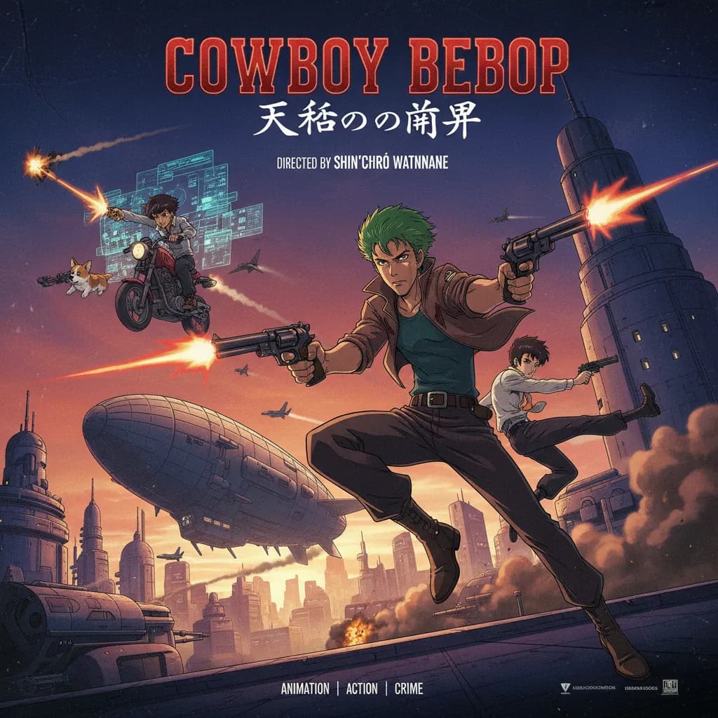 Poster for Cowboy Bebop: Tengoku no tobira