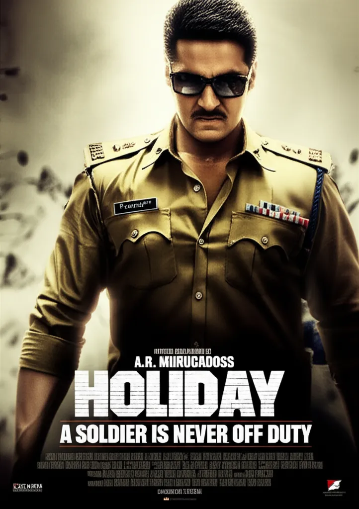 Poster for Holiday: A Soldier is Never Off Duty