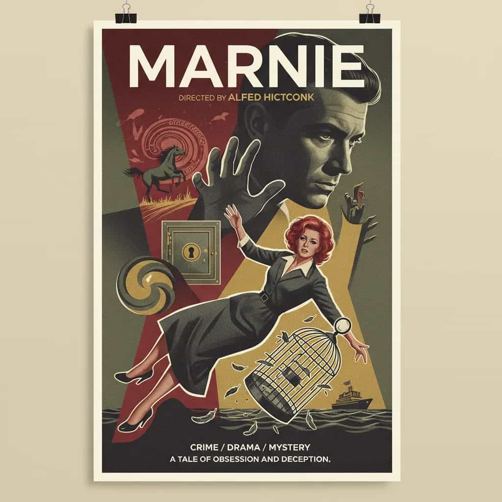 Poster for Marnie