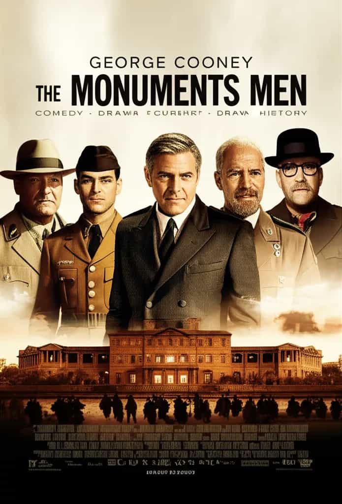 Poster for The Monuments Men