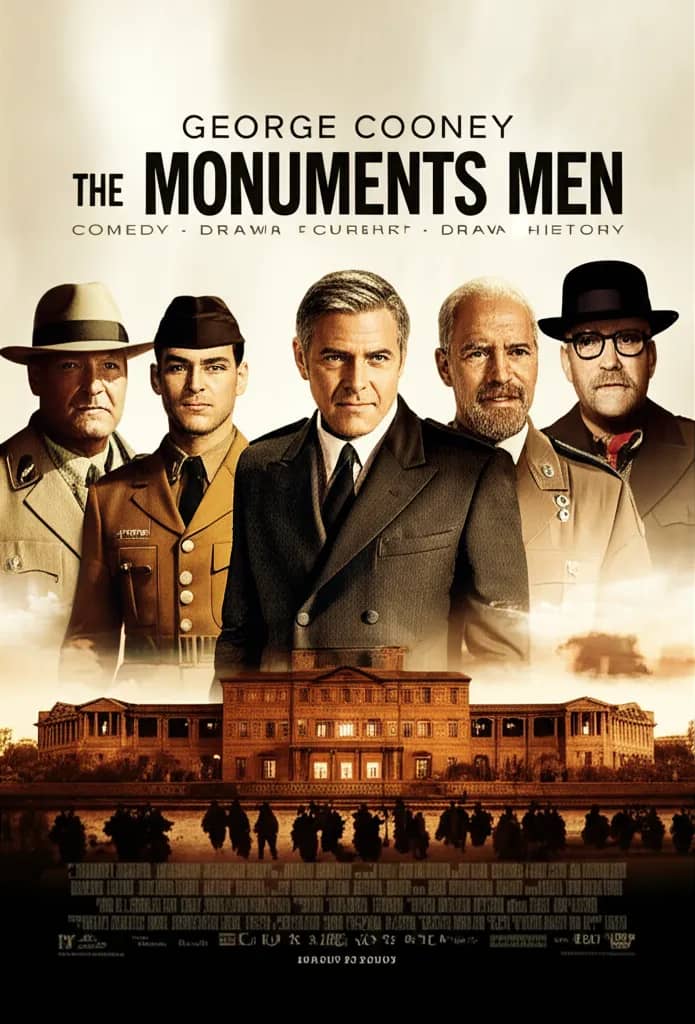 Poster for The Monuments Men