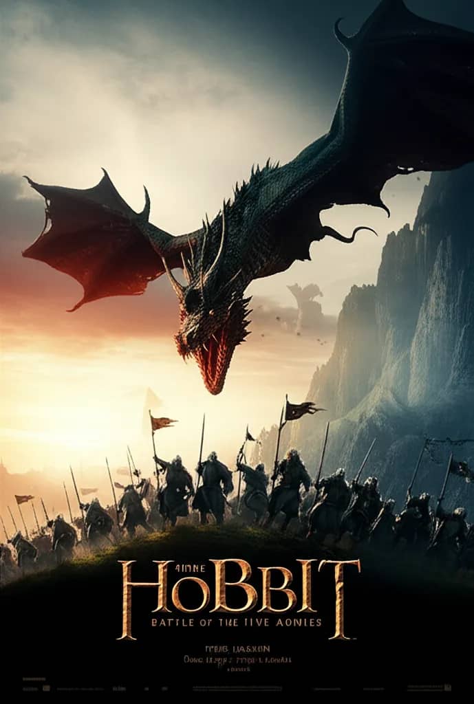 Poster for The Hobbit: The Battle of the Five Armies