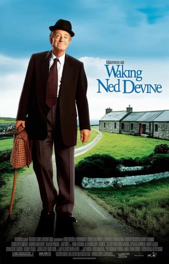 Poster for Waking Ned Devine