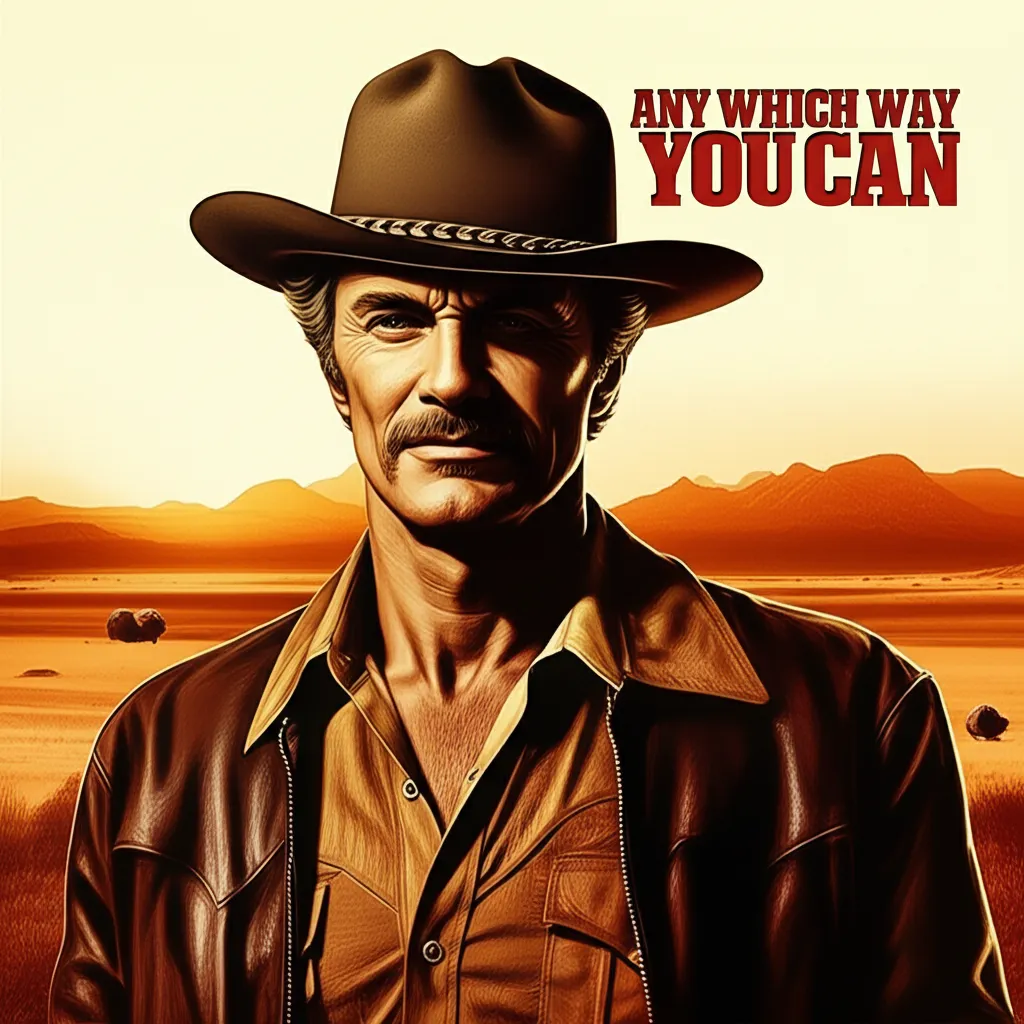 Any Which Way You Can poster