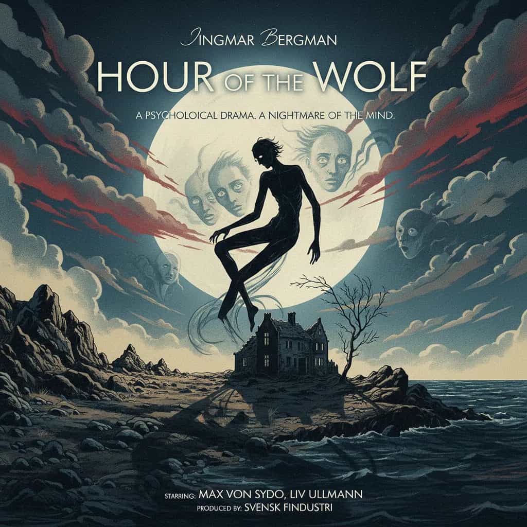 Poster for Hour of the Wolf