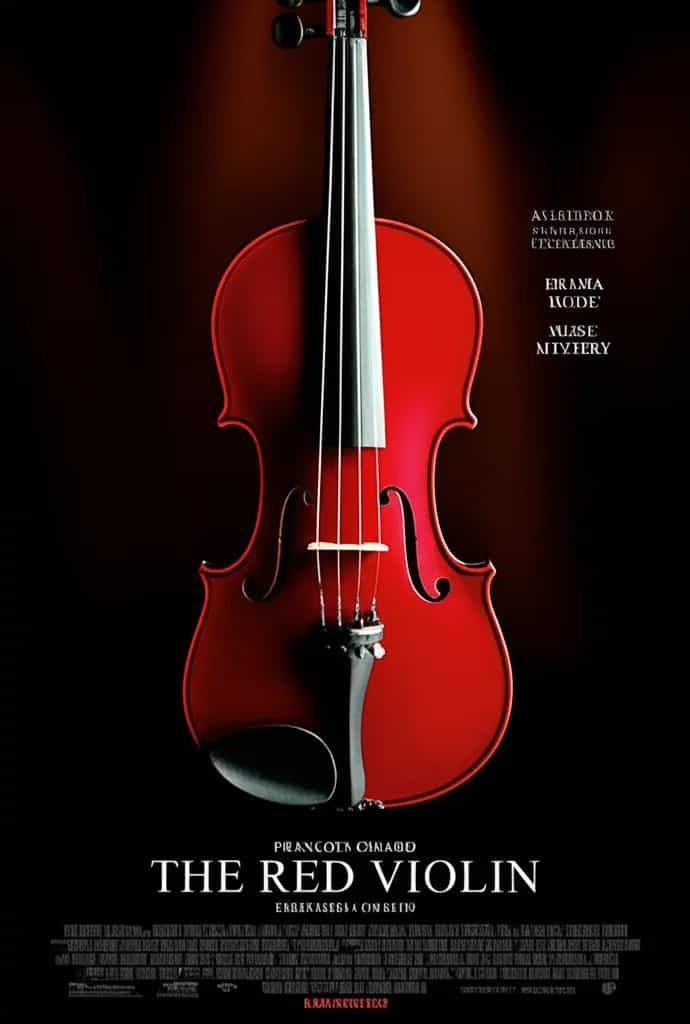 Poster for The Red Violin