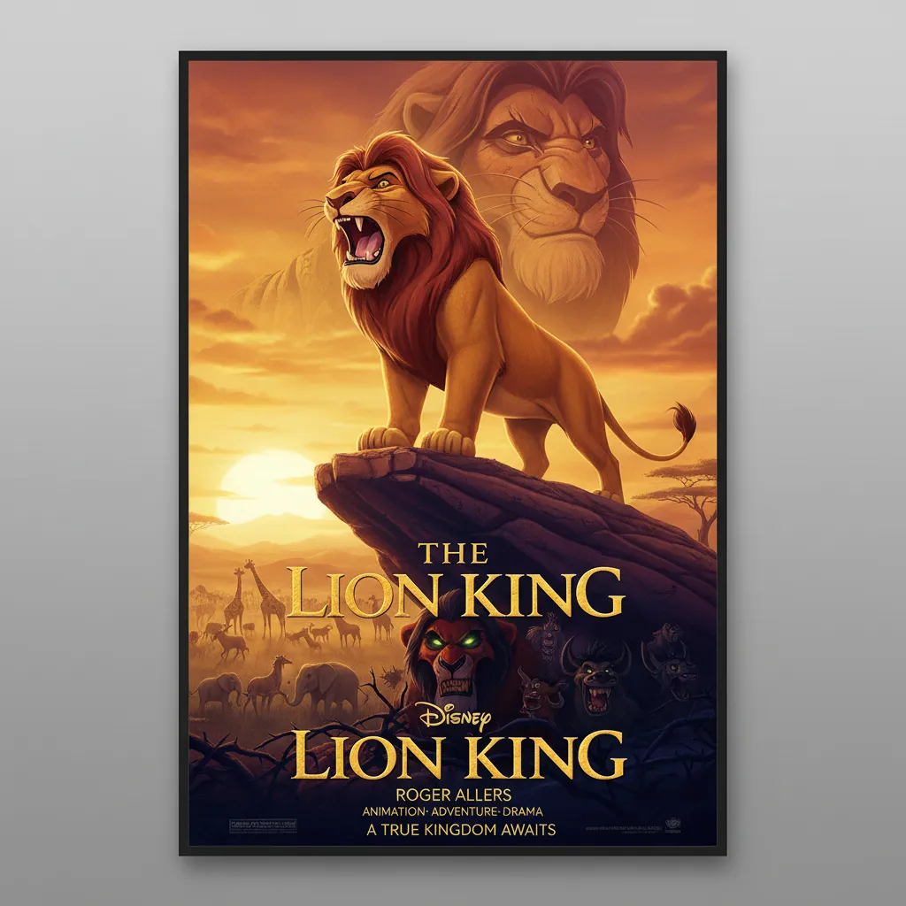 The Lion King poster