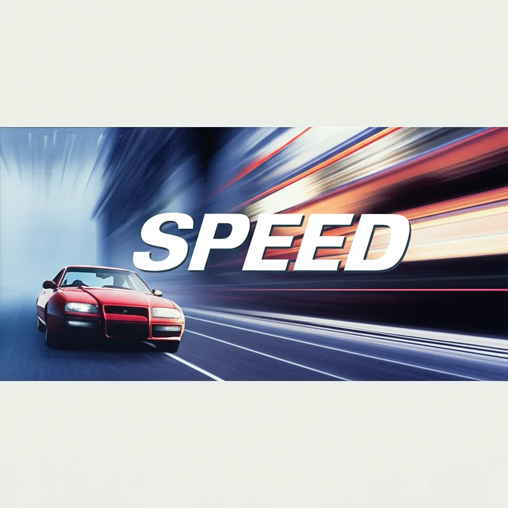 Speed poster
