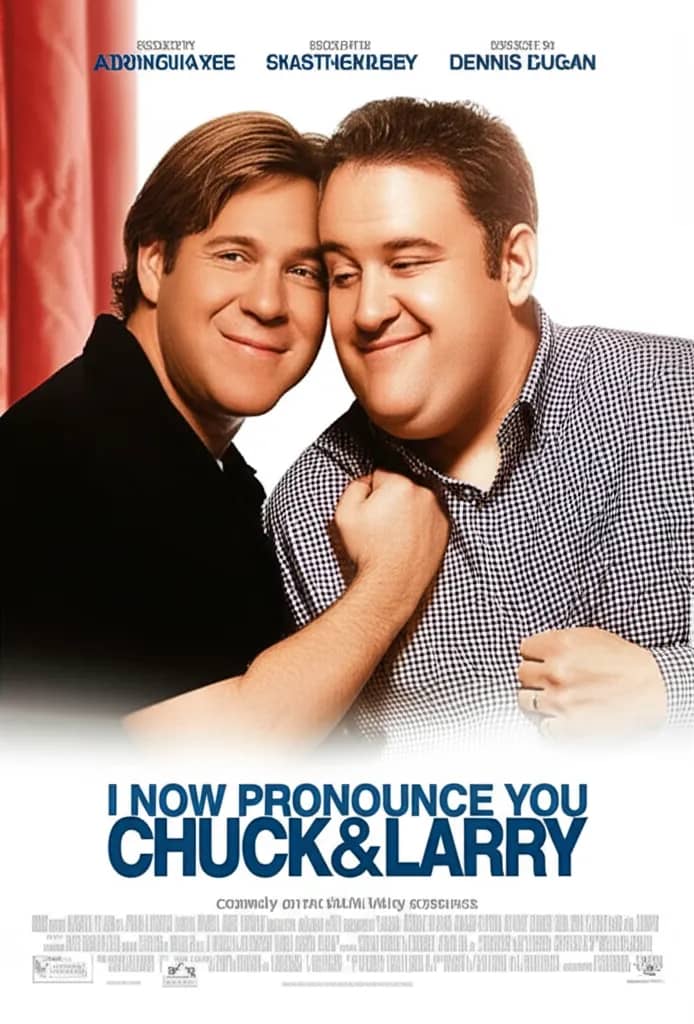Poster for I Now Pronounce You Chuck & Larry