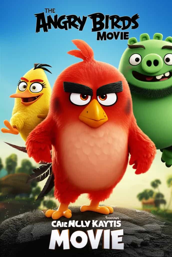 Poster for The Angry Birds Movie