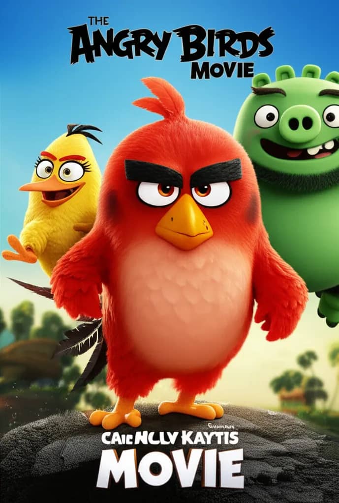 Poster for The Angry Birds Movie