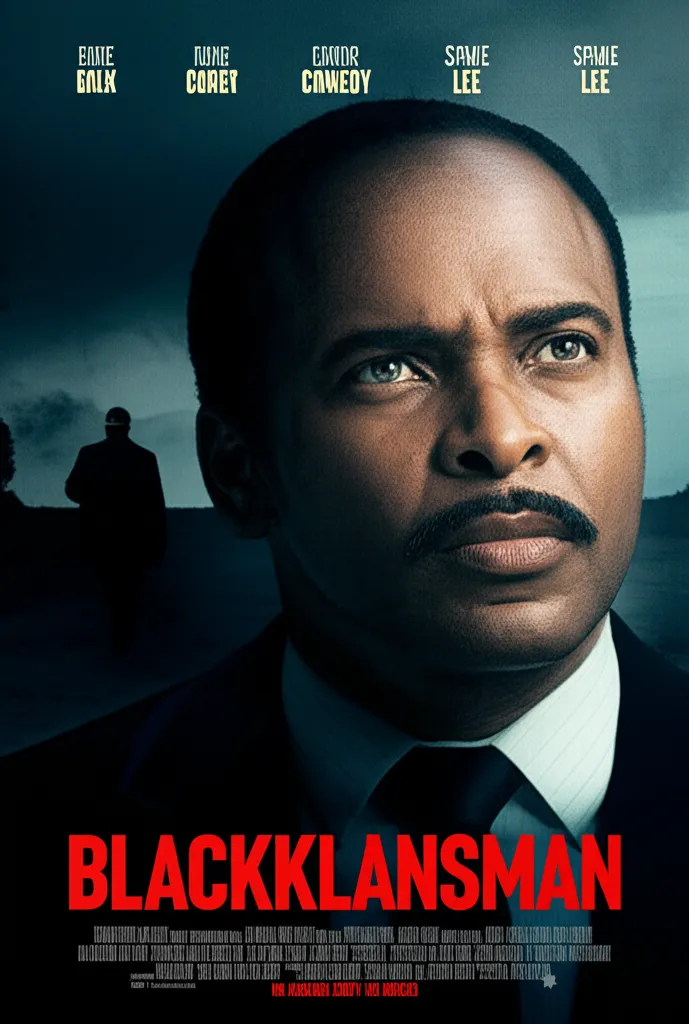 BlacKkKlansman poster