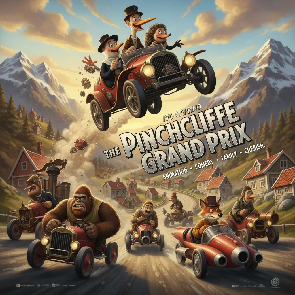 The Pinchcliffe Grand Prix poster