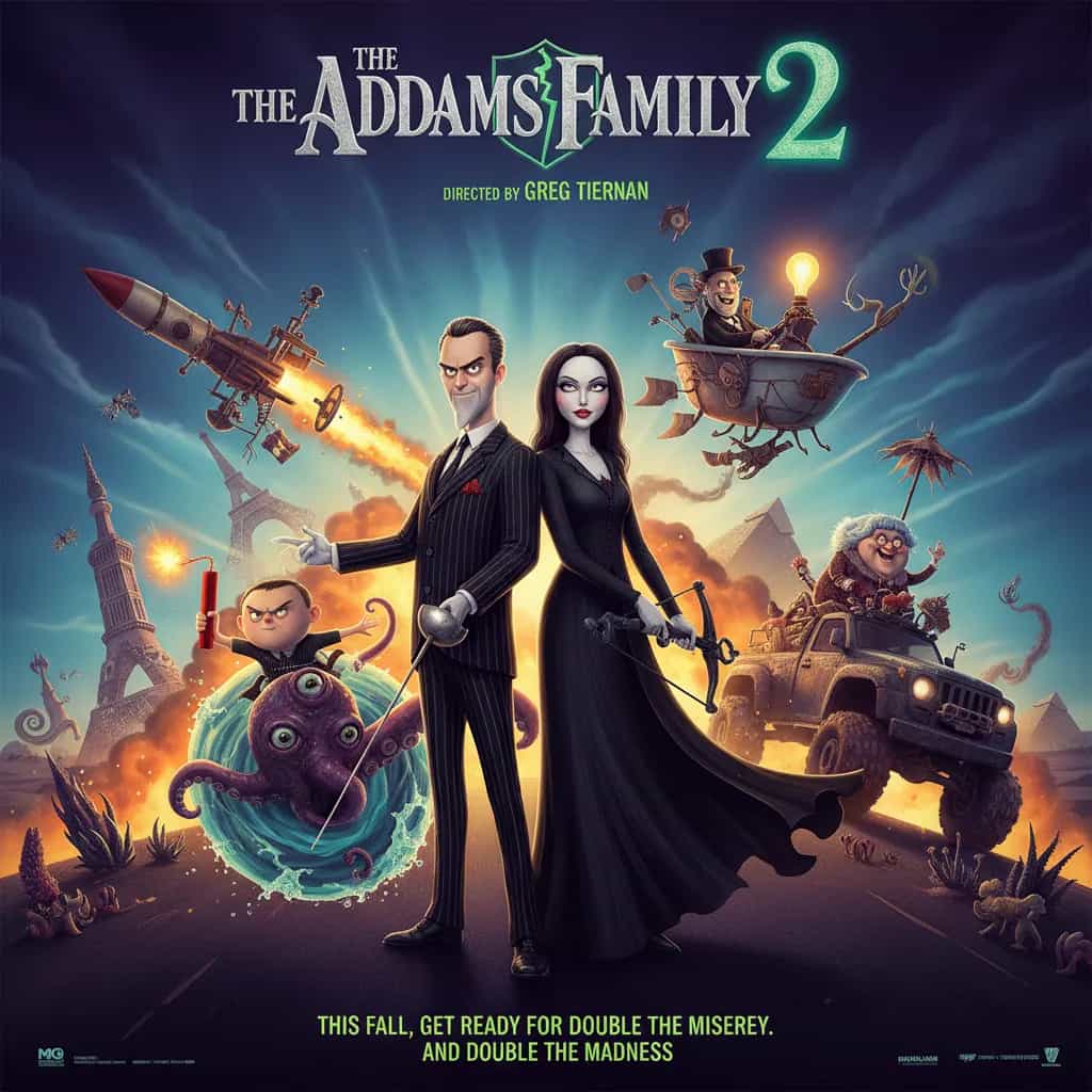 Poster for The Addams Family 2