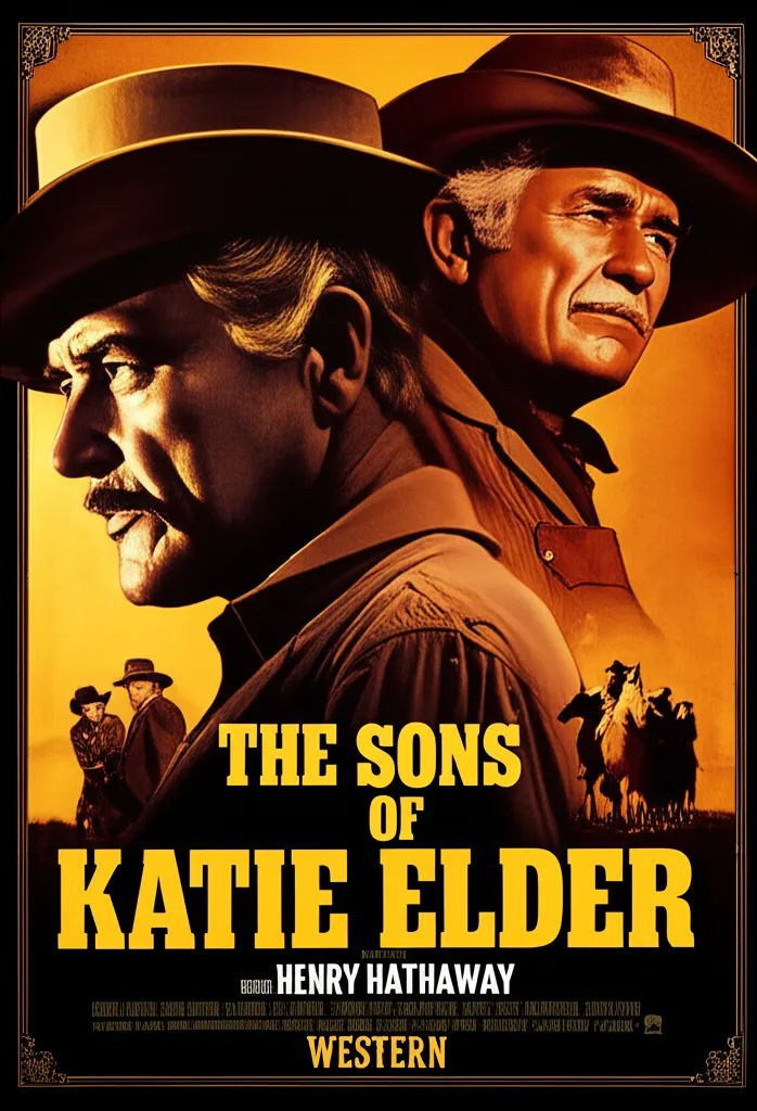 The Sons of Katie Elder poster