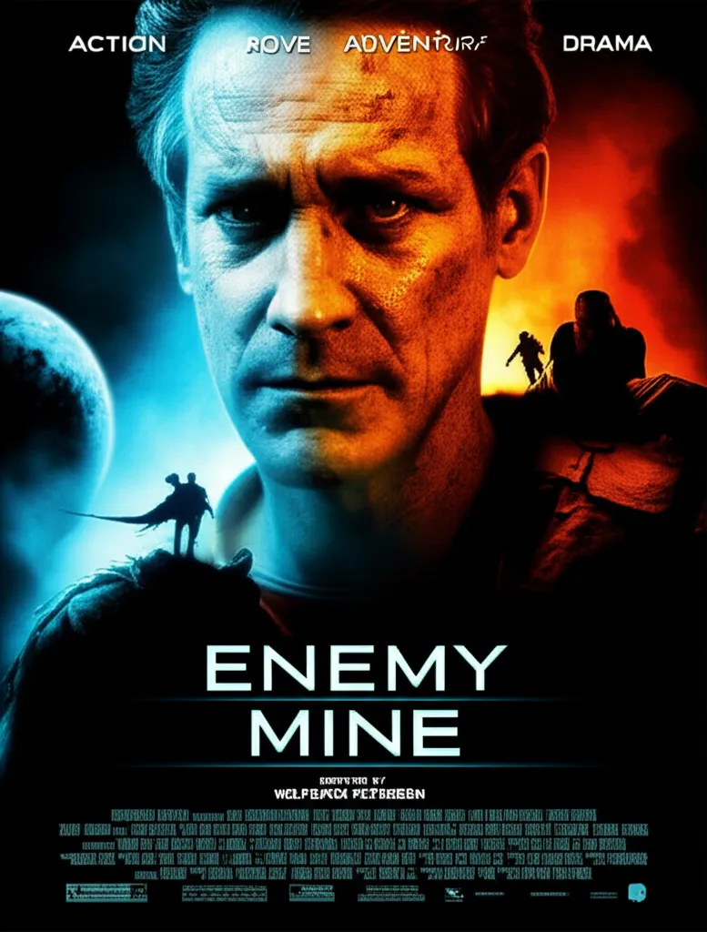 Enemy Mine poster