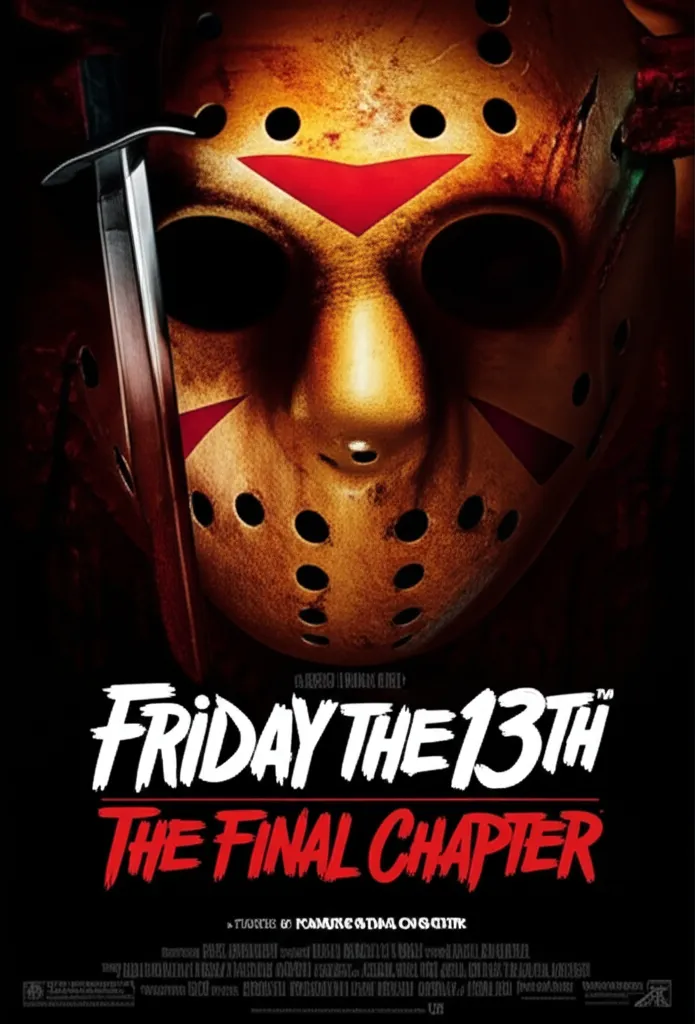 Poster for Friday the 13th: The Final Chapter
