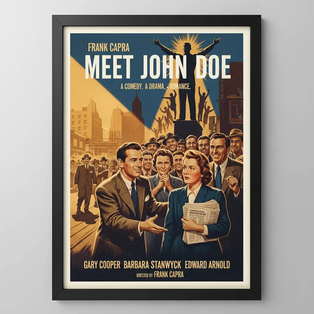 Poster for Meet John Doe