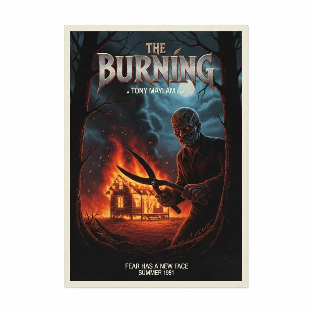 Poster for The Burning