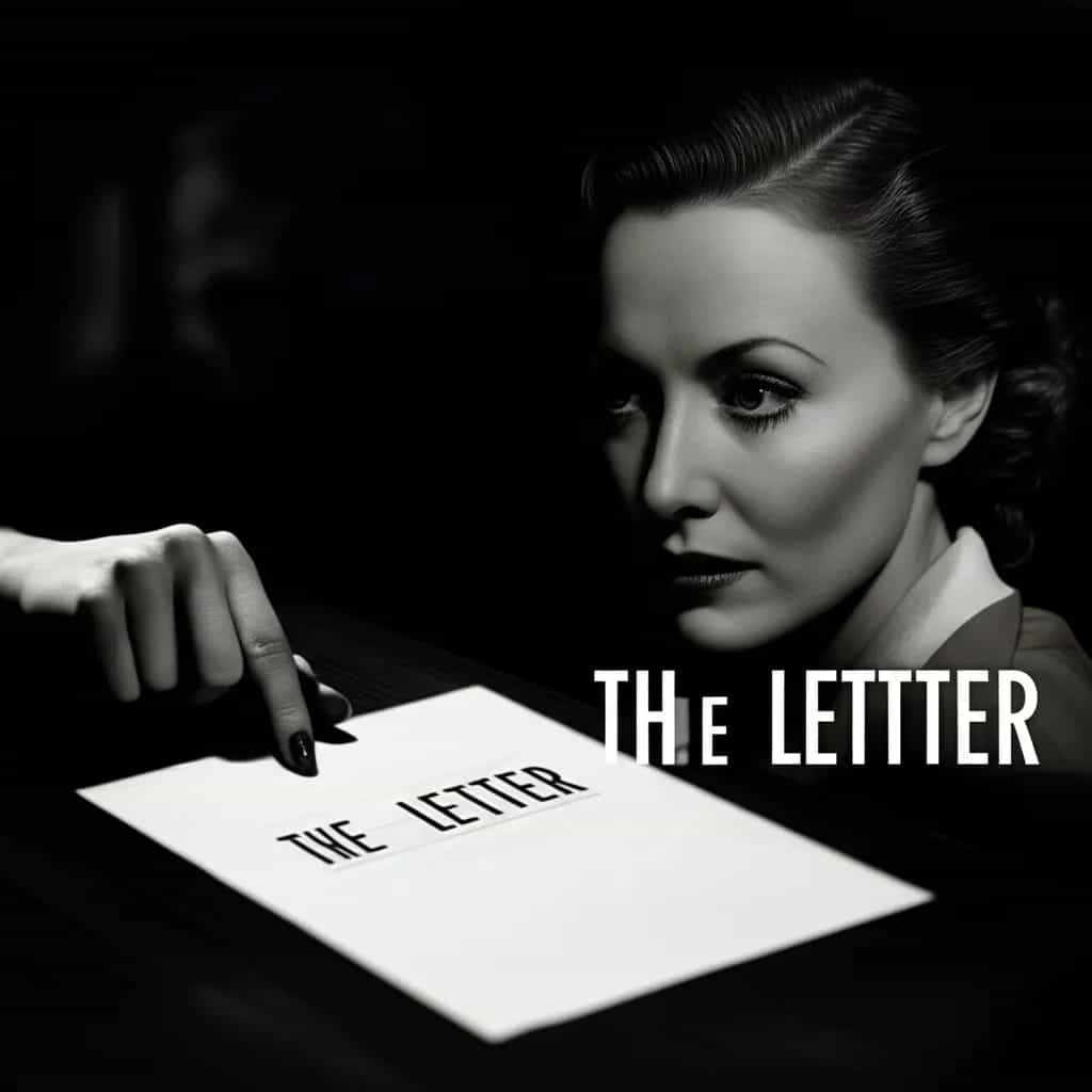 Poster for The Letter