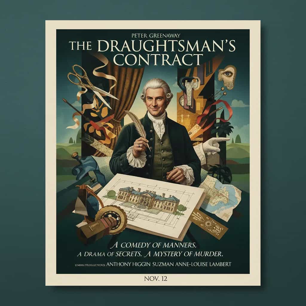 Poster for The Draughtsman's Contract