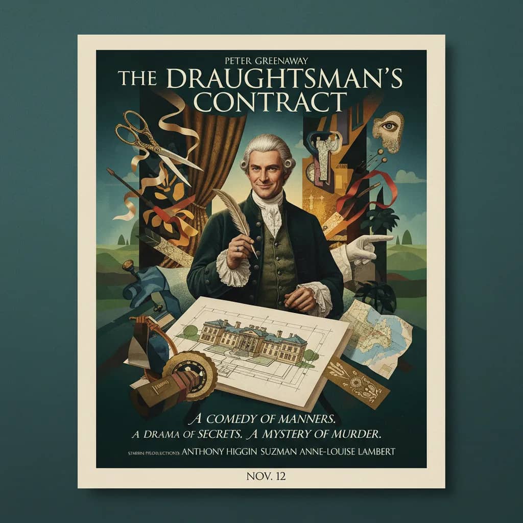 Poster for The Draughtsman's Contract
