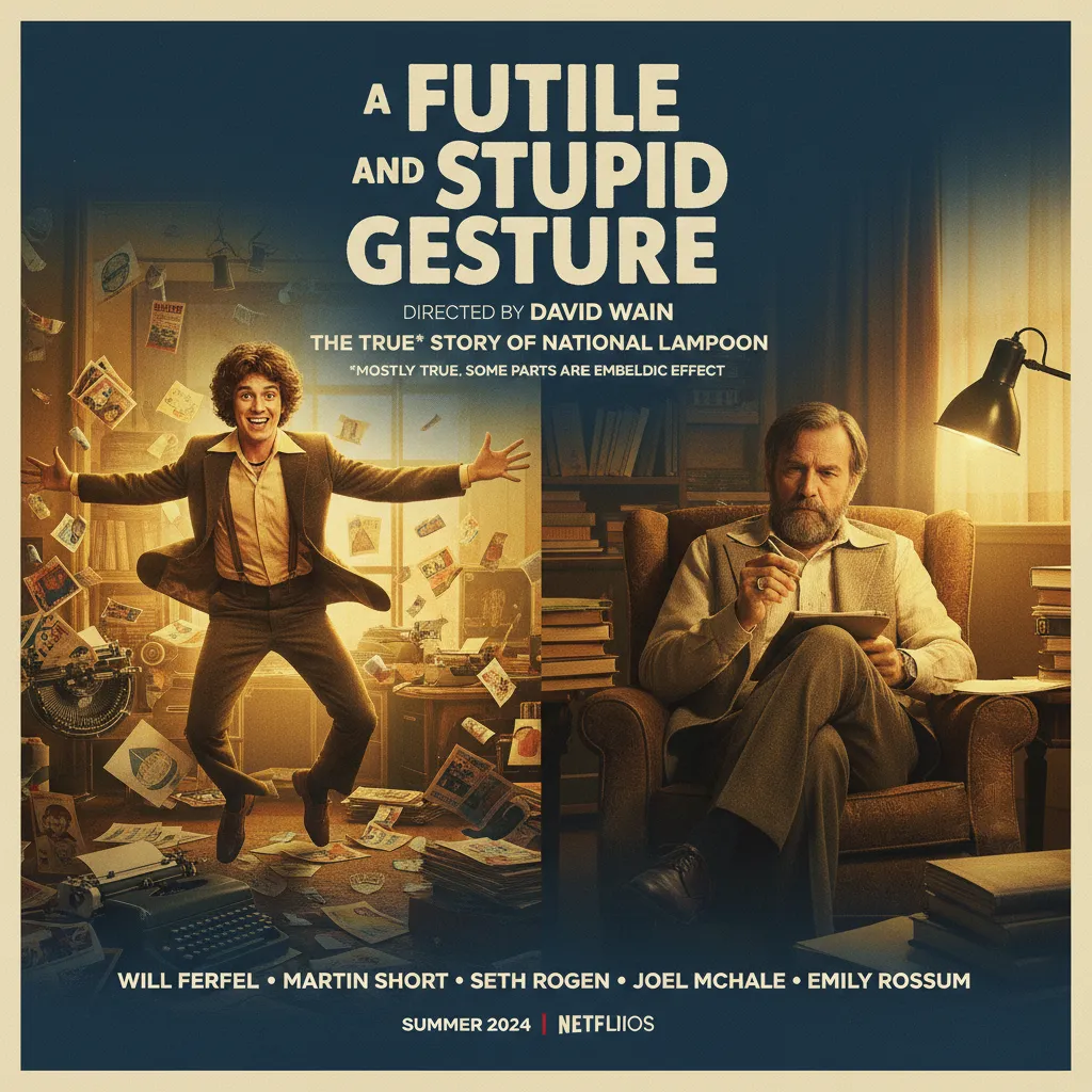 A Futile and Stupid Gesture poster