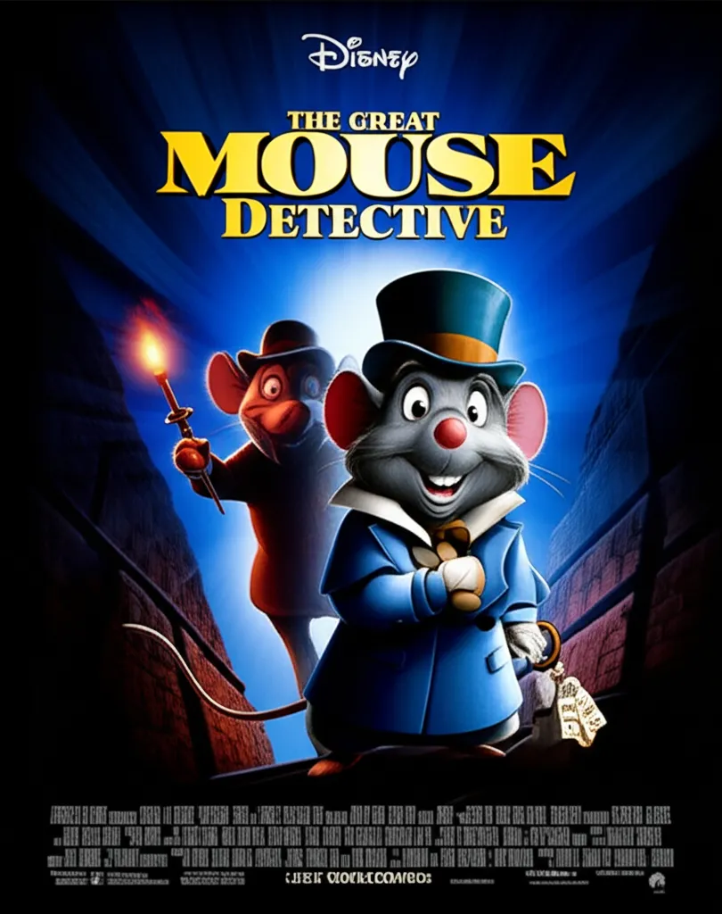The Great Mouse Detective poster