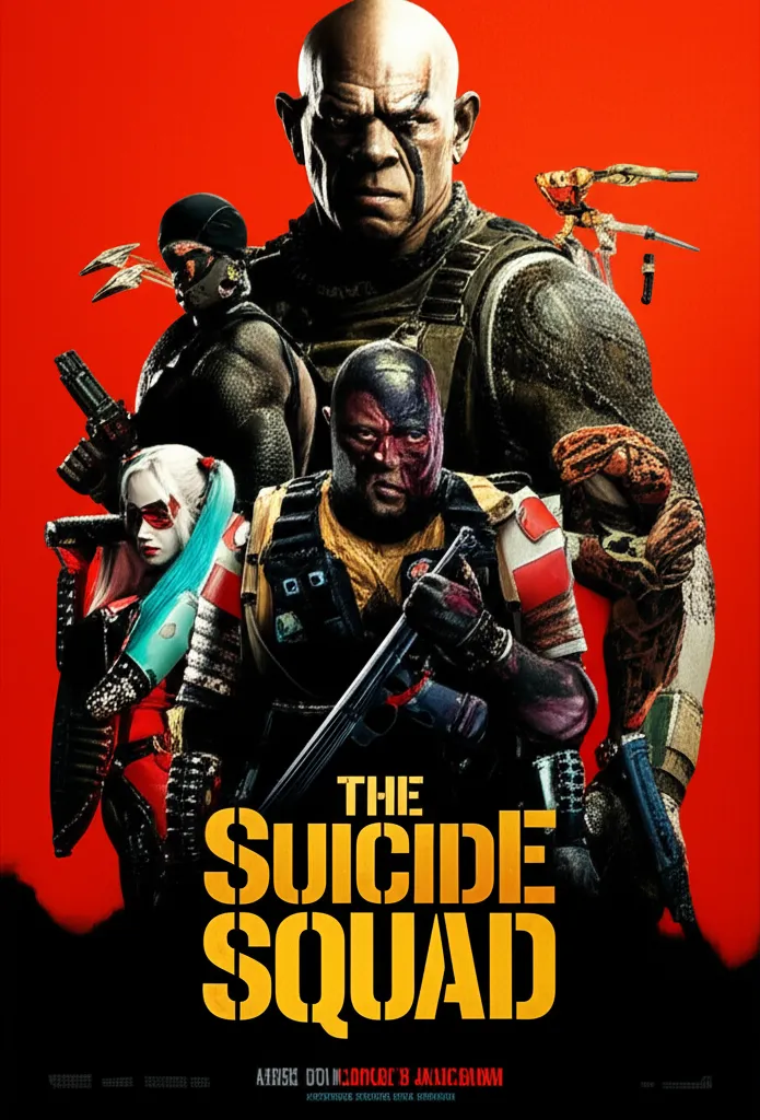 The Suicide Squad poster